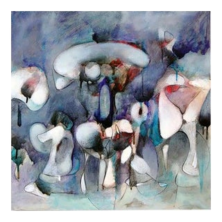Daniel Ketelhut, "Alien Landscape 7" Original Oil on Panel, 2024 For Sale