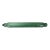 Antique Blown Green Glass Rolling Pin Ice-Fill Baking Tool Primitive Kitchen Decor For Sale