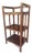 Vintage Bamboo and Rattan Three-Tier Bookcase, 1960s For Sale