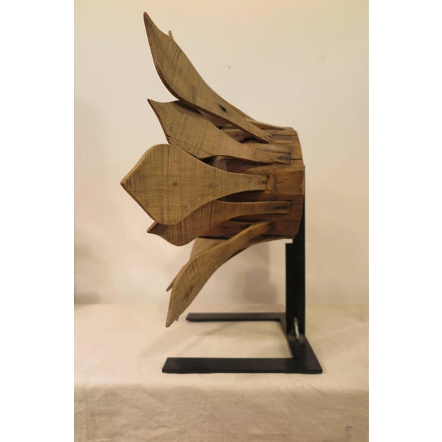 Early 20th Century Folk Art Flower For Sale In New York - Image 6 of 11