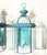 Elevate your architectural interior or exterior design with this pair of vintage solid brass wall lanterns. with a rich,...