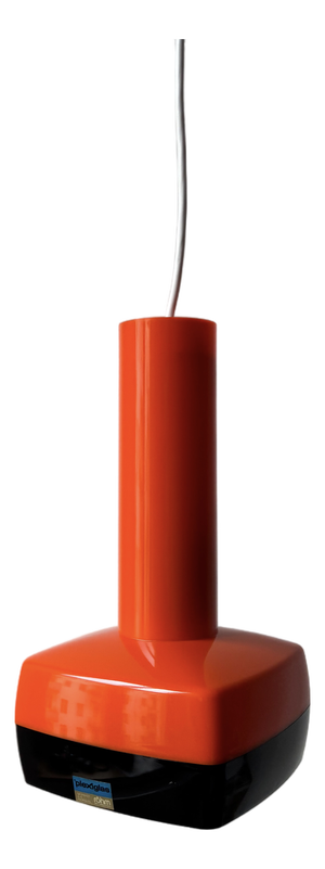Space Age Pop Art Pendant Light from Ask Belysninger, Denmark, 1970s