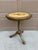 1920s Regency Green and Gold Painted Flip-Top Side Table With Lyre Motif For Sale - Image 11 of 11