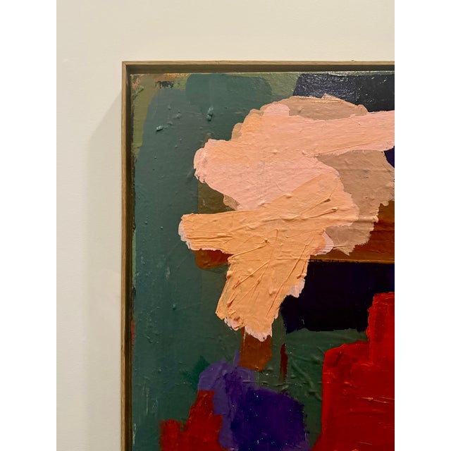 Abstract Original Abstract Expressionist Painting in Gallery Frame For Sale - Image 3 of 13
