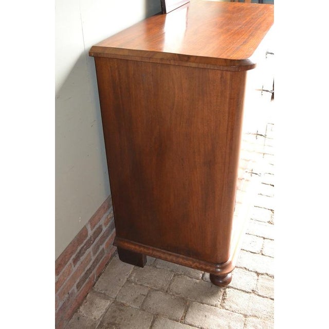 Wood Antique Mahogany Chest of Drawers For Sale - Image 7 of 9
