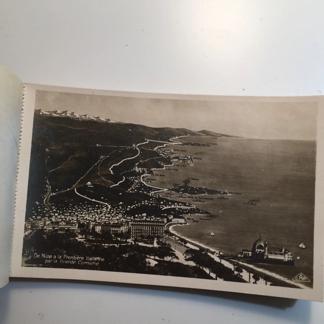 Victorian Antique French Postcard Booklet Real Photos For Sale - Image 3 of 10