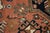 Persian Hand Knotted 9’ X 5’8” Antique Rug For Sale - Image 4 of 10