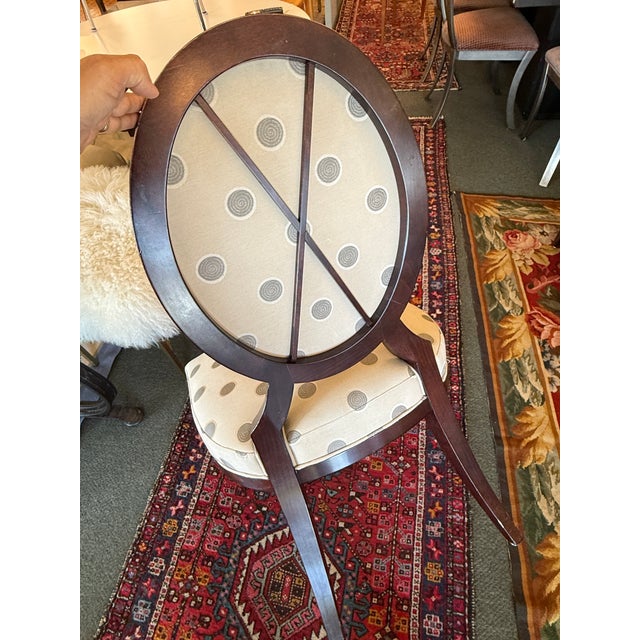 Barbara Barry for Baker Furniture Dining Room Chairs, Set of Eight For Sale In San Francisco - Image 6 of 14