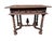 French Walnut Side Table with Twisted Turned Legs For Sale - Image 6 of 6