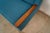 1960’s Mid-Century Modern Papa Bear Style Walnut Arm Sofa in Knoll Textiles For Sale - Image 10 of 12