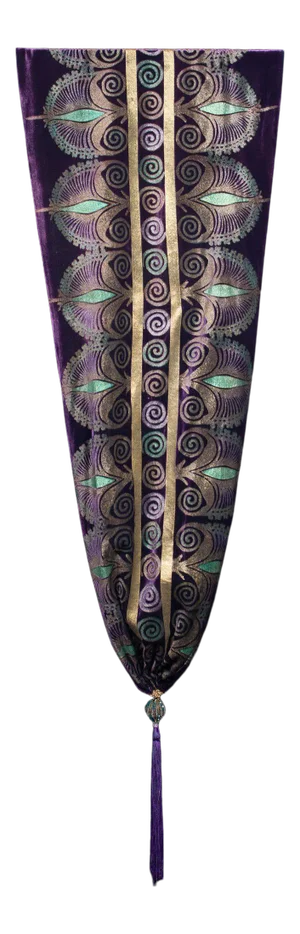 Orchid Silk Velvet Throw