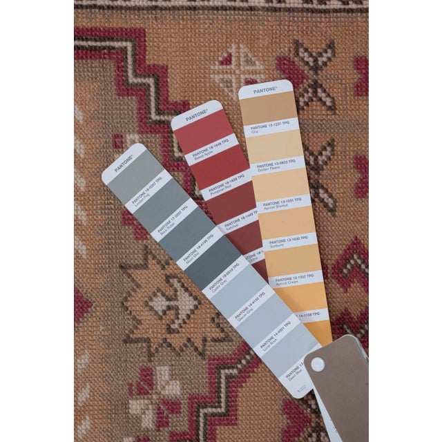 Distressed Turkish Yagcibedir Runner Rug 2'4" X 7'1" For Sale - Image 12 of 13