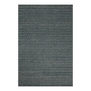 Chris Loves Julia x Loloi Bradley Teal 7'-9" x 9'-9" Area Rug For Sale