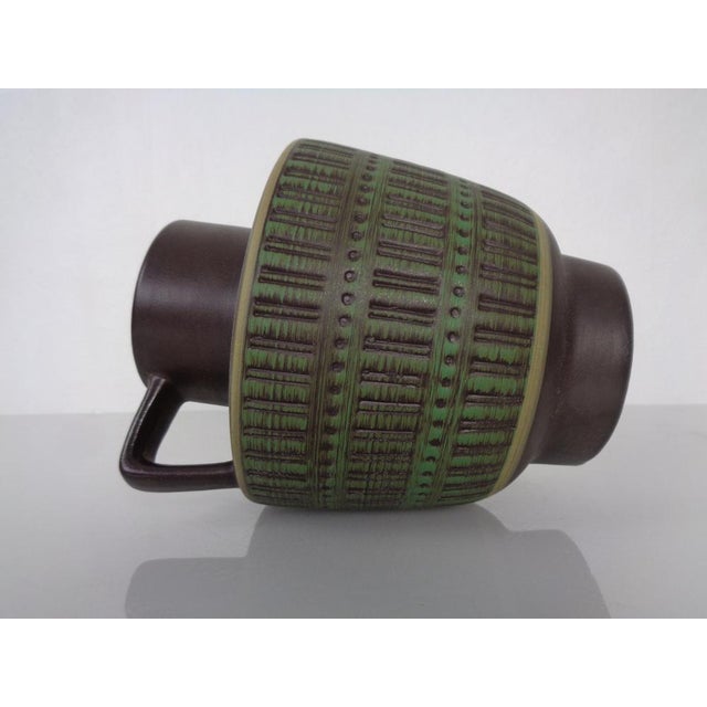 Ceramic 2023/20 R Handle Vase from Marzi & Remy, Germany, 1950s For Sale - Image 14 of 18