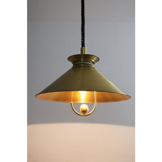 1960s Danish Modern Pendant Lamp by Hugo Frandsen, 1960s For Sale - Image 5 of 9