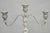 Victorian Vintage Wm Rogers & Son Silver Plated 3 Arm Convertible Candelabra - A Pair For Sale - Image 3 of 15
