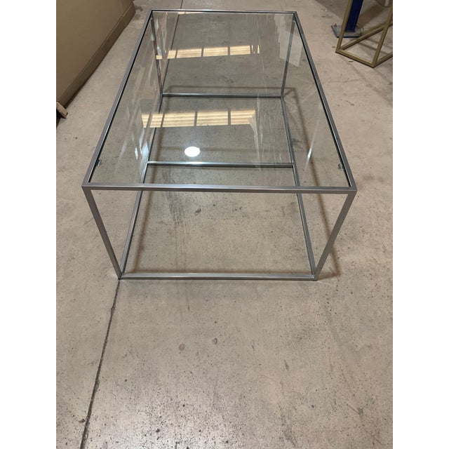 Early 21st Century New Modern Iron Rectangular Table, Indoor or Outdoor For Sale - Image 5 of 18