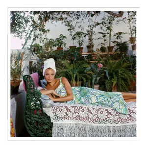 Slim Aarons, "Quiet Afternoon," January 1, 1980 Getty Images Gallery Framed Art Print
