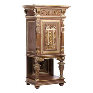19th Century Wooden Wardrobe For Sale