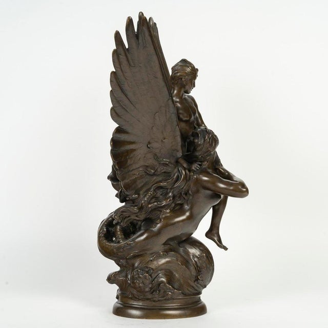 19th Century Sculpture in Patinated Bronze attributed to Ferdinand Barbedienne For Sale - Image 10 of 13