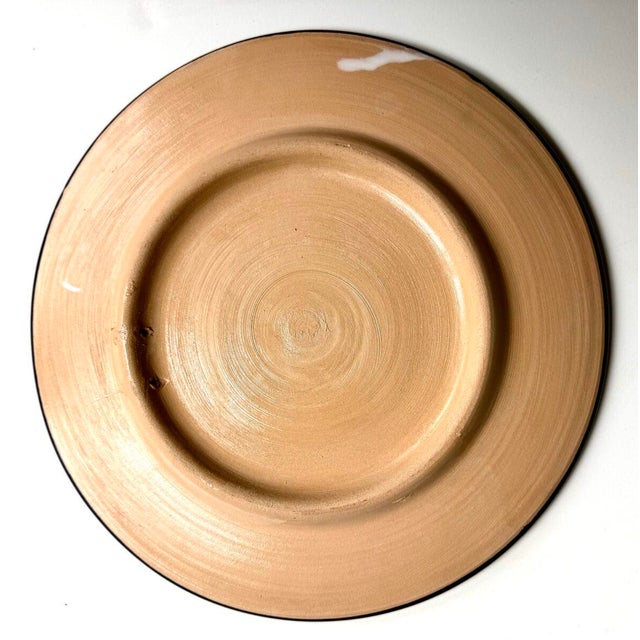 1950s Serving Pieces Ensemble Tunisian Platters + Moroccan Serving Bowl - Set of 7 For Sale - Image 11 of 18