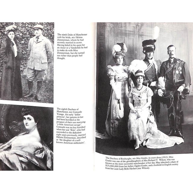 White "The Dollar Princesses the American Invasion of the European Aristocracy 1870-1914" 1980 Brandon, Ruth For Sale - Image 8 of 9