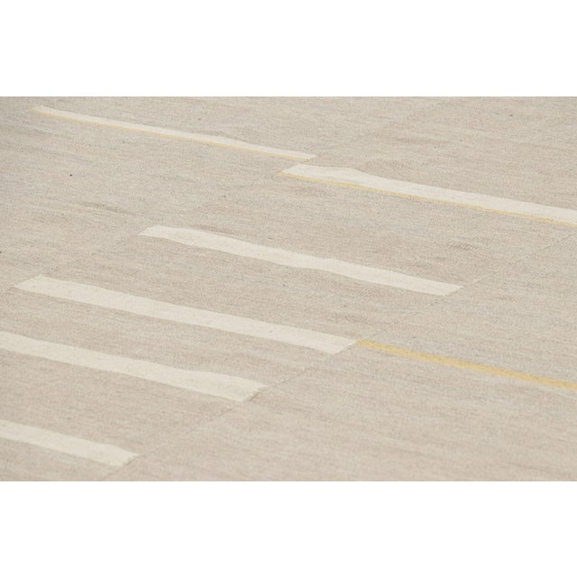Handwoven in wool, this 9x12 contemporary Kilim is from an exciting new custom-capable flatweave collection by Rug &...