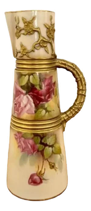 Antique Wine Ewer from Royal Worcester, 1900