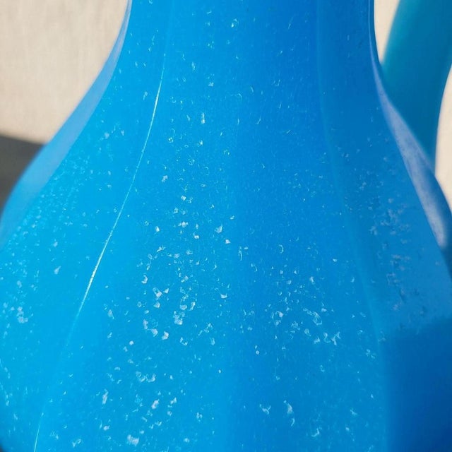 Mid-19th Century Blue Glass Paste Pitcher For Sale - Image 14 of 15