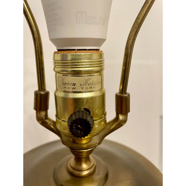 Warren Kessler Mercury Glass Lamp For Sale In New York - Image 6 of 11