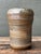 Mid-Century Modern Vintage Original Studio Pottery Ribbed Vase For Sale - Image 3 of 12
