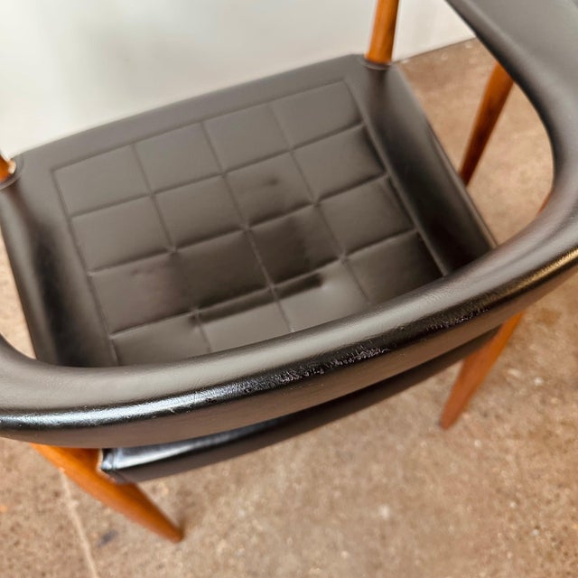 Ilmari Lappalainen for Asko Barrelback Arm Chairs - Made in Finland -Rare For Sale - Image 9 of 11