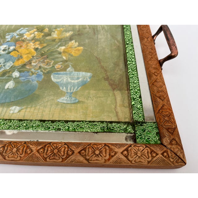Vintage Art Deco Service Tray by Rebecca Ann Foster, 1920s For Sale - Image 9 of 13