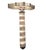 Mid 20th Century Petitot Monumental 53" Ht Pair of French Modernist Sconces Glass Rod & Nickel Bronze For Sale - Image 11 of 16