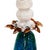 Art Nouveau Style Crystal Floral Floor Lamps, Set of 2 For Sale - Image 4 of 12