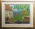 1990s Anton Sipos "Summertime" Hand Signed Color Serigraph Artwork Pond Custom Framed For Sale