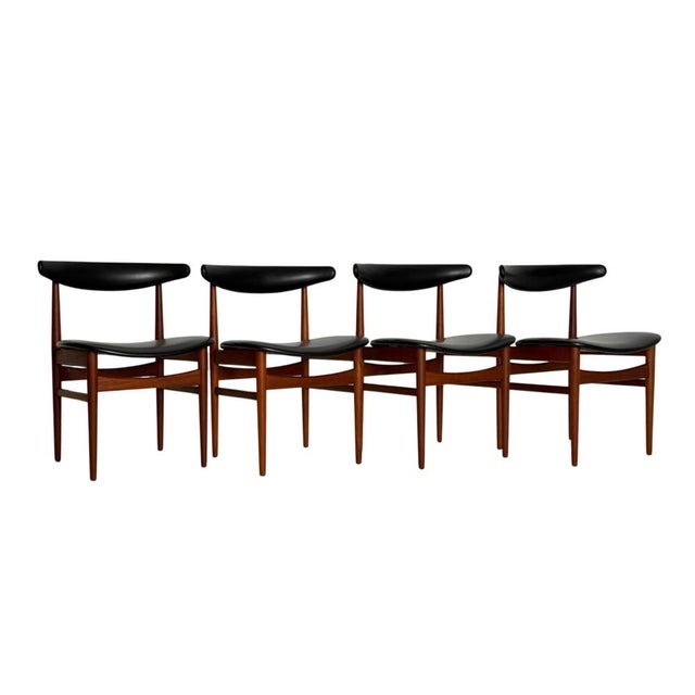 Danish Teak Chairs, 1960s, Set of 4 For Sale - Image 13 of 13