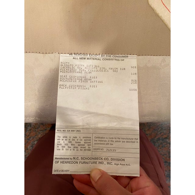 Textile 1990s Englander's White Couch For Sale - Image 7 of 8