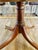 Vintage Banded Mahogany Double Pedestal Oval Dining Table With Extension Leaf For Sale - Image 12 of 12