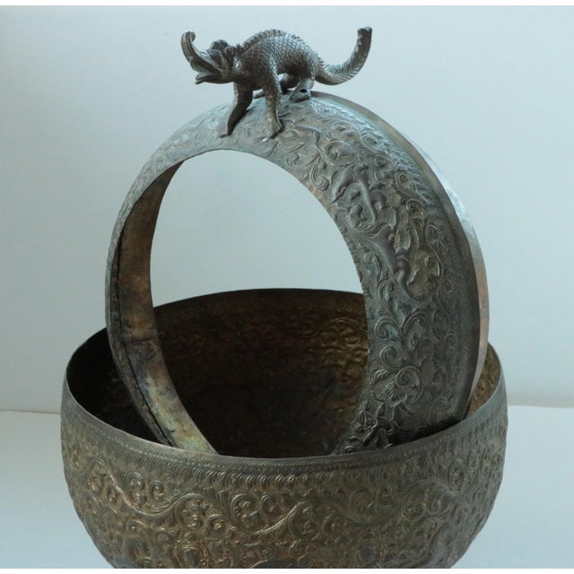 Anglo-Raj Makara Handled Vessel For Sale - Image 9 of 13