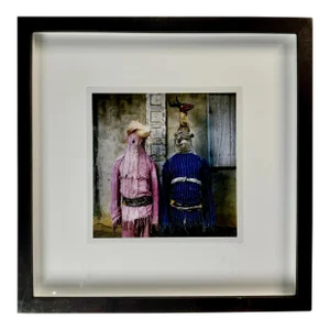 Phyllis Galembo Akata Dance Masqueraders, Ogoja, Nigeria Framed Photograph
