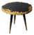 Moon Side Table - Sculptural Reclaimed Wood Side Table by Gabor Gobi For Sale