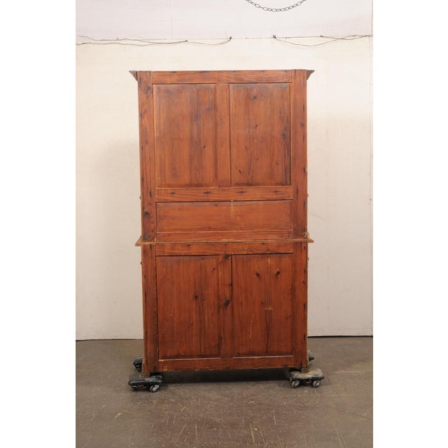 Brown French 19th C. Buffet À De Corps, 7+ Ft For Sale - Image 8 of 12