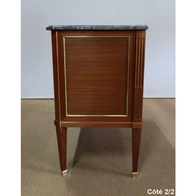 Louis XVI Style Mahogany Chest of Drawers, 19th-century For Sale - Image 14 of 18