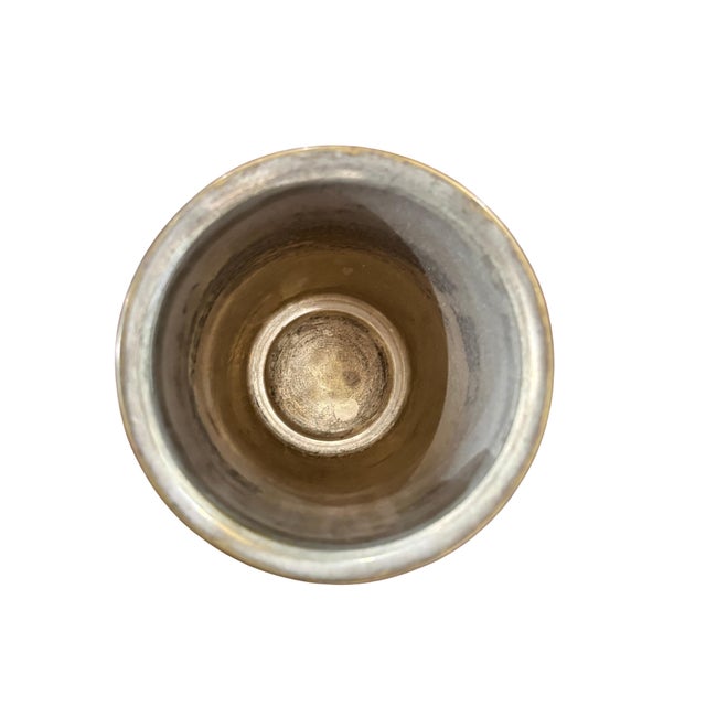 Late 20th Century Vintage Gucci Silver-Tone Hound Dog Stirrup Cup For Sale - Image 5 of 7