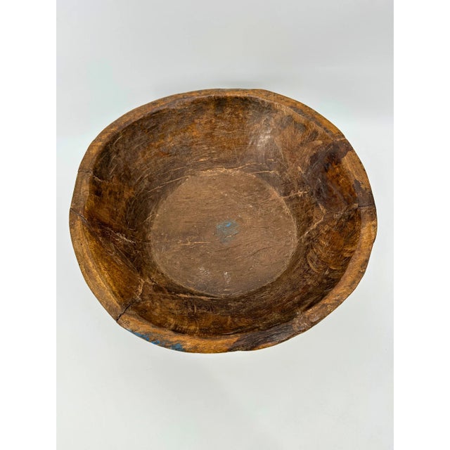 1900 - 1909 Antique Burl Fruitwood Bowl For Sale - Image 5 of 12