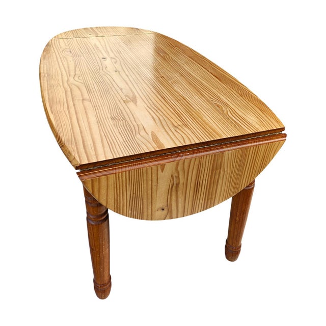 Brown Extendable Pine Dining Table, 1970s For Sale - Image 8 of 18