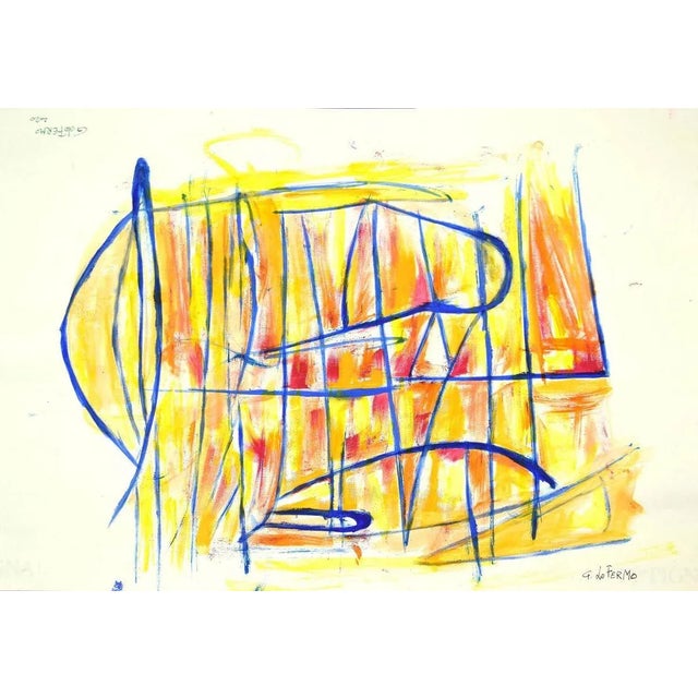 Geometrical Abstract Composition is an original contemporary artwork realized by the Italian artist Giorgio Lo Fermo...