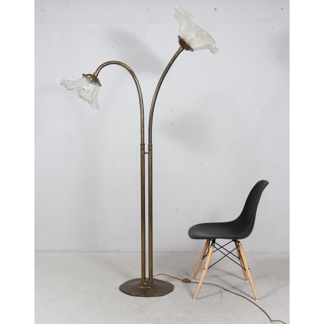Brutalist Floor Lamp by Lothar Klute, Germany, 1980s For Sale - Image 4 of 18