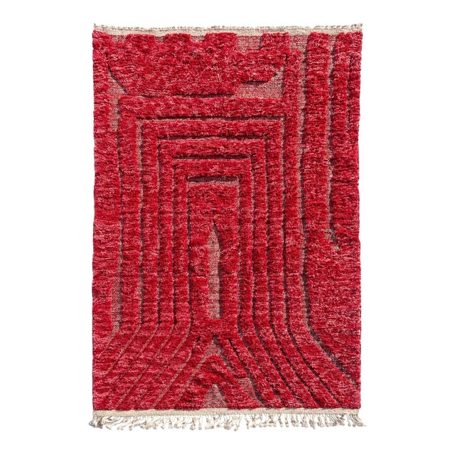 Handmade Berber Area Rug For Sale